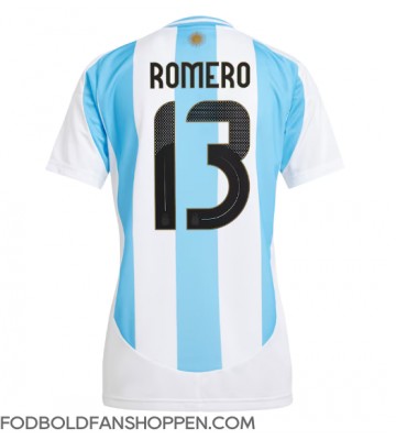 Argentina Cristian Romero #13 Hjemmebanetrøje Dame Copa America 2024 Kortærmet